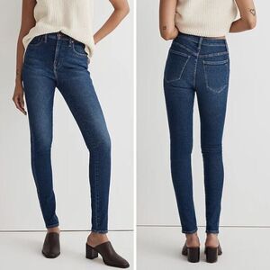 NEW Madewell 10" High-Rise Skinny Jeans‎ in Smithley Wash, 32